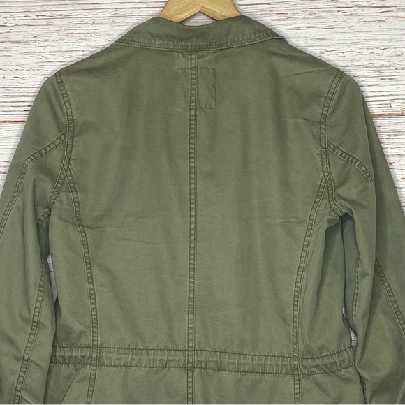 Madewell Passage Jacket in Army Green Sz S - Picture 12 of 16